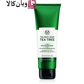 تصویر ماسک 3 کاره درخت چای بادی شاپ ‌Body Shop حجم 125 میل 