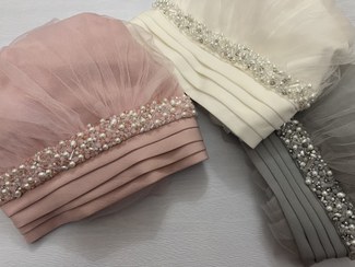 تصویر توربان مجلسی جواهردوزی کد ۵۰۲ 