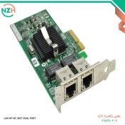 تصویر کارت شبکه اچ پی مدل LAN HP NC 360T DUAL PORT 