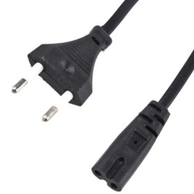 تصویر کابل برق دو شیار Power 2 Pin Cable