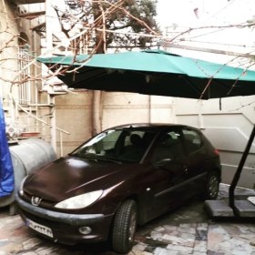 تصویر چتر و سایبان فضای باز سایز بزرگ 
