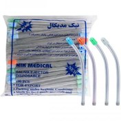 تصویر سرساکشن یکبار مصرف ۱۰۰ عددی برند Nik Medical Nik Medical Aspirator Tips