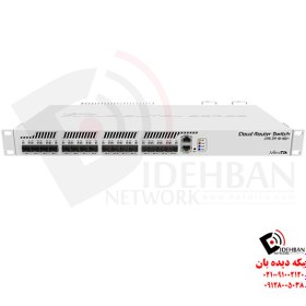 تصویر کلود روتر سوئیچ میکروتیک مدل CRS317-1G-16S+RM Mikrotik CRS317-1G-16S+RM Cloud Router Switch