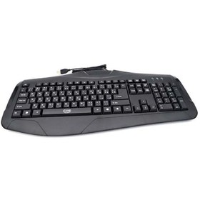 تصویر کیبورد و موس با سیم کایسر مدل KM409 Kaiser KM 409 Keyboard & mouse