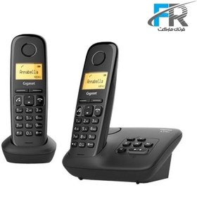 تصویر گوشی تلفن بی سیم گیگاست مدل A270A Duo Gigaset A270A Duo Wireless Phone