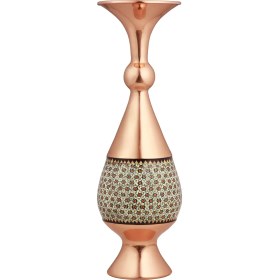 تصویر گلدان صراحی 30 خاتم 24 سیم 