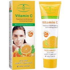 تصویر اسکراب صورت و بدن Aichun Beauty ایچون بیوتی مدل ویتامین C حجم 100 میل Aichun Beauty Scrub Skin Vitamin C 100ml