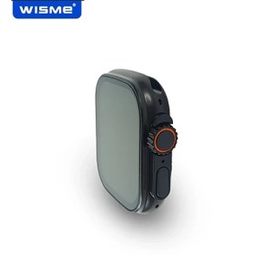 تصویر ساعت هوشمند ویسمی مدل WS-85 ULTRA3 با بدنه آلومینیومی و بند لاستیکی 