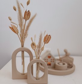 تصویر ست دکوری خانه کرمی 