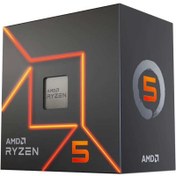 تصویر سی پی یو بدون باکس ای ام دی مدل Ryzen 5 7500F ا AMD Ryzen 5 7500F AM5 Tray CPU AMD Ryzen 5 7500F AM5 Tray CPU