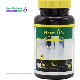 تصویر قرص زیر زبانی واناتونین ملاتونین نورم لایف 10 میلی گرم 60 عدد Norm Life Melatonin Vanatonin 60 Tablets