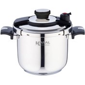 تصویر زودپز کارال مدل دیسنت جدید - گنجایش 6 لیتر Karal New Decent Pressure Cooker - 6 Liter