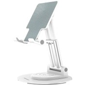 تصویر پایه نگه دارنده موبایل و تبلت پرودو مدل (Adjustable Telescopic Rod (PDCCT22WH پایه نگه‌دارنده Porodo PDCCT22WH؛ تلسکوپی، قابل تنظیم و مناسب موبایل و تبلت