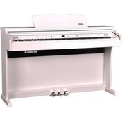 تصویر پیانو DP 10E دیجیتال سفید Artesia 