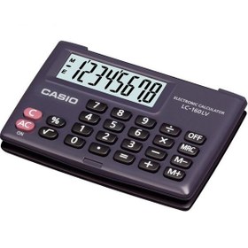 تصویر ماشین حساب مدل LC-160LV-BK-W کاسیو ا Casio LC-160LV-BK-W Calculator Casio LC-160LV-BK-W Calculator