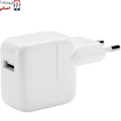 تصویر شارژ یو اس بی اپل A1401 با توان ۱۲ وات 12W USB Power Adapter A1401