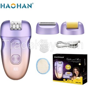 تصویر اپیلاتور HAOHAN HB910 Haohan HB-910 3 in 1 USB Lady Epilator