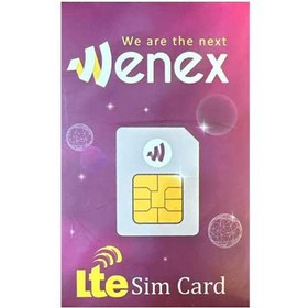 تصویر سیم کارت TD-LTE وینکس (Wenex) 