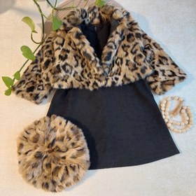 تصویر ست سه تیکه پلنگی 