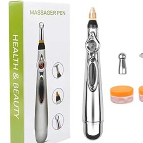 تصویر دستگاه فیزیوتراپی قلمی قابل حمل/بلم ‌الکتریکی قابل حمل Massager acupuncture pen