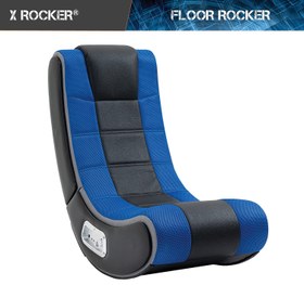 تصویر صندلی گیمینگ X Rocker - مدل 5130001 - رنگ آبی-مشکی-خاکستری - ارسال 20 روز کاری 