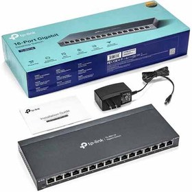 تصویر Tplink TL-SG116P New 16-Port Gigabit Desktop Switch with 16-Port PoE 