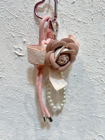 تصویر چارم بگ گل صورتی 