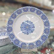 تصویر سرویس غذاخوری چینی زرین ایران ۲۶ پارچه ملامین طرح مهسان 