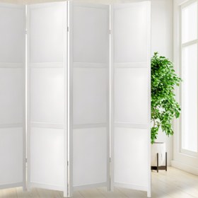 تصویر پارتیشن مدل مدرن سفید پنل سفید عرض 45 White modern model partition, white panel, width 45