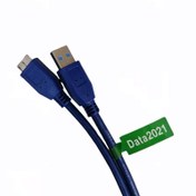 تصویر کابل هارد DataLife USB3.0 1.5m ا Datalife USB3.0 1.5m HDD Cable Datalife USB3.0 1.5m HDD Cable