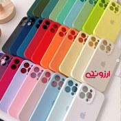 تصویر گارد سیلیکونی اورجینال آیفون 13promax (رنگبندی متنوع)(کد602) 