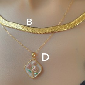 تصویر گردنبند میناکاری 