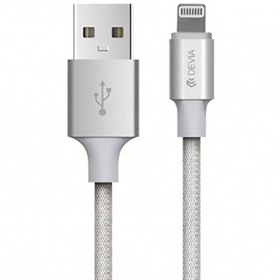 تصویر کابل شارژ و انتقال داده لایتنینگ دویا Devia EC045 Lightning Cable 1m 