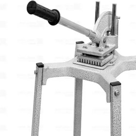تصویر دستگاه خلال کن سیب زمینی وپیاز چهار پایه ثابت کارن 