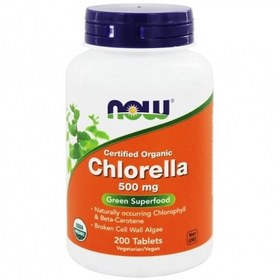 تصویر مکمل کلرلا ارگانیک ناو ۲۰۰ عدد کپسول ۵۰۰ میلی گرم 