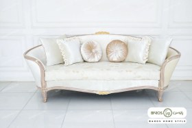 تصویر مبلمان نئوکلاسیک لورنزو با پارچه ایتالیایی 