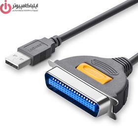 تصویر تبدیل USB2.0 به Paralell Centronics 36Pin مدل UGREEN CR124-20225 