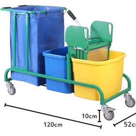 تصویر ترالی نظافتی مدل ۲۱۵۰ 