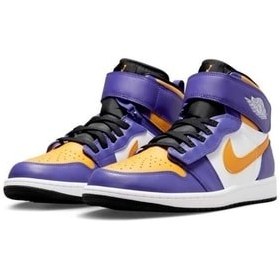 تصویر Nike کفش ورزشی مردانه Air Jordan 1 Hi Flyease Lakers CQ3835-517 