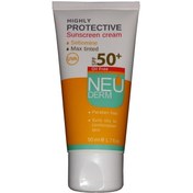 تصویر کرم ضدآفتاب رنگی فاقدچربی حاوی سبوماین-Highly Protective Sunscreen Cream SPF 50 | داروخانه آنلاین داروبیار ا دسته بندی: دسته بندی: