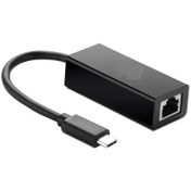 تصویر مبدل USB Type C به Gigabit Ethernet LAN 