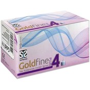 تصویر سرسوزن قلم انسولین 4 میل گلدفاین Goldfine 31G-4mm 