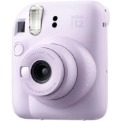 تصویر دوربين چاپ سريع فوجی بنفش ياسی با کارت گارانتی ۱۲ ماهه اصلی فوجی FUJIFILM INSTAX Mini 12 Mini Purple 