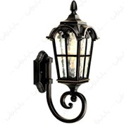 تصویر چراغ دیواری حیاطی تیانا مدل تیتان پایه B رو به بالا 