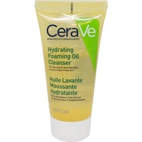 تصویر شوینده روغنی سراوی 236mil - 15mil CeraVe Hydrating Foaming Oil Cleanser 237ml