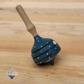 تصویر فرفره چوبی طرح سه 