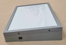 تصویر میز نور A3 نقره ای شفق 