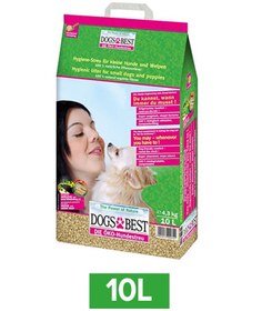 تصویر بهترین خاک بستر ارگانیک سگ چند رنگ 10 لیتر برند jrs Best Organic Dog Litter Multicolour 10Liters