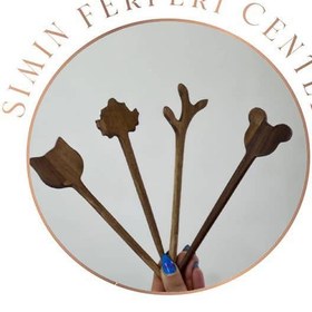 تصویر کانزاشی چوبی مو 