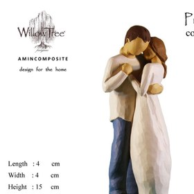 تصویر مجسمه ویلوتری مدل پیمان کد 140 WillowTree Promise 140 Statue 